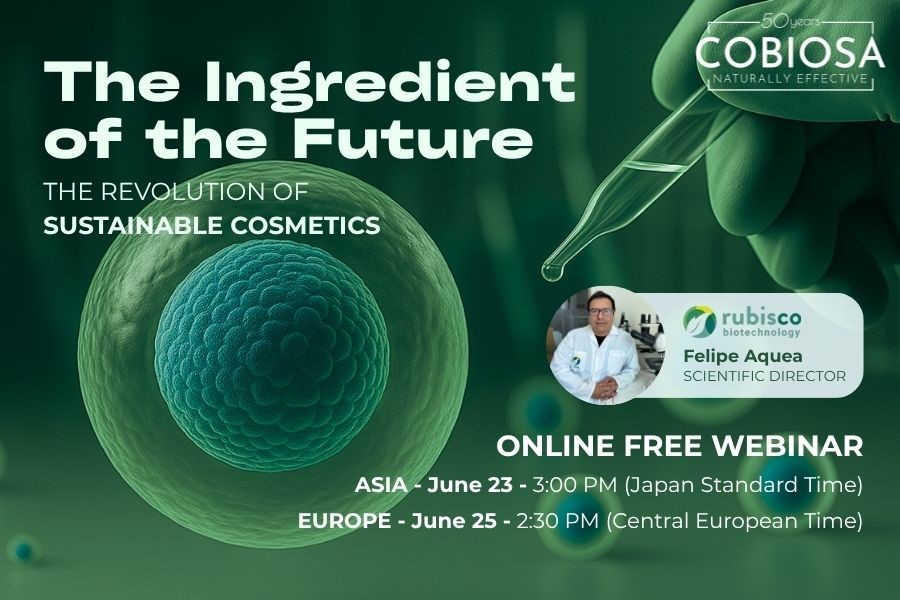 Cobiosa to host phyto stem cell active ingredient webinars