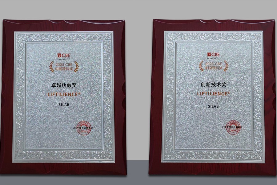Silab snags China Beauty Expo awards double for Liftilience