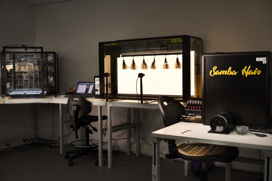 Dia-Stron adds hair visual measurement string to testing bow