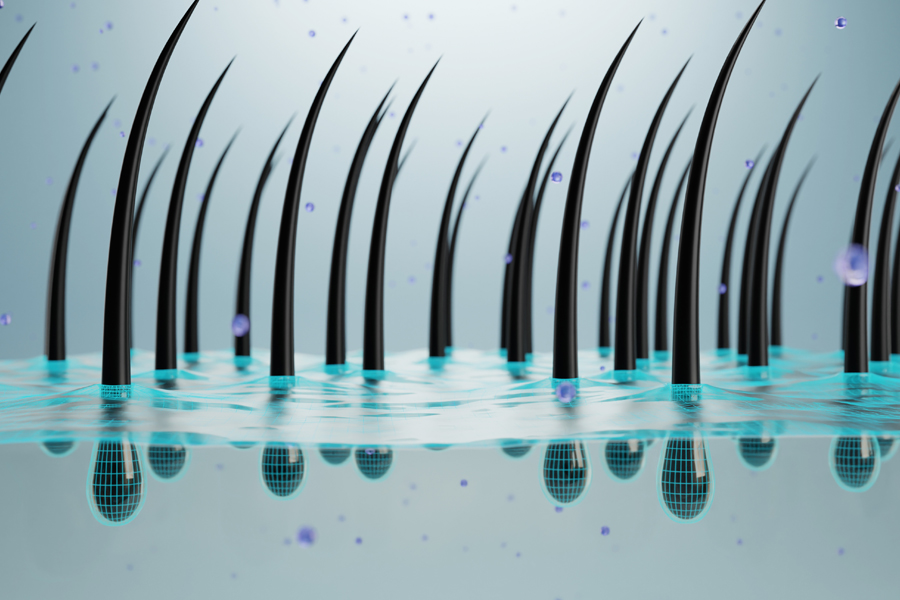 Therapeutic targets for a healthy scalp