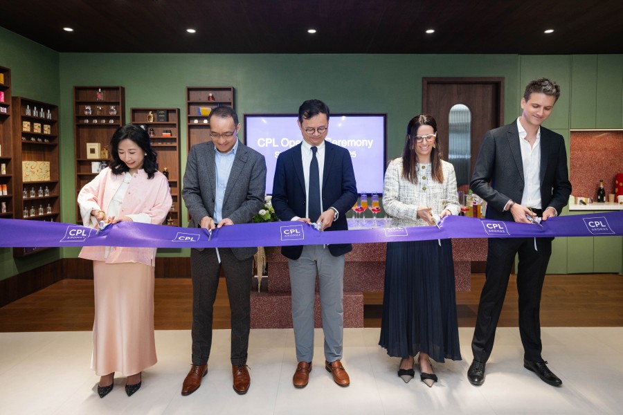 CPL Aromas showcases Morphesis concept at Shanghai ribbon-cutting